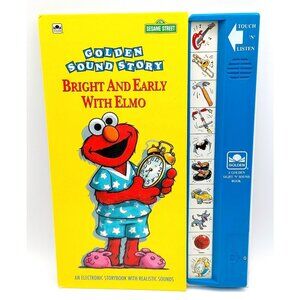 Golden Sound Story Sesame Street Bright and Early with ELMO WORKS